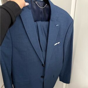 Zara Classic Navy Suit